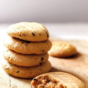 Cookies με φυστικοβούτυρο